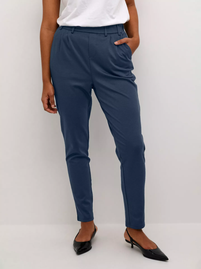 KAFFE JENNY PANTS MIDNIGHT MARINE
