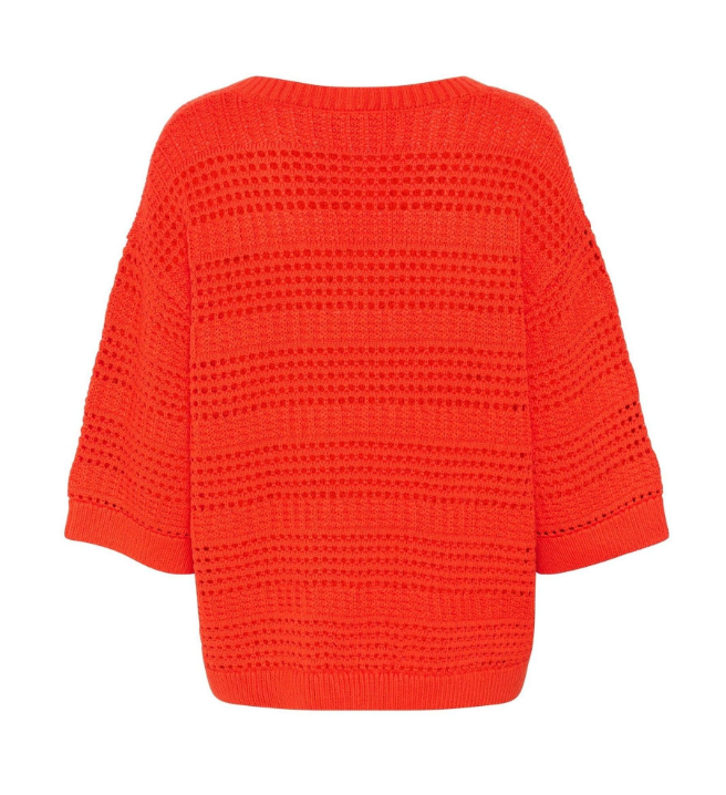 KAFFE KNIT PULLOVER GRENADINE