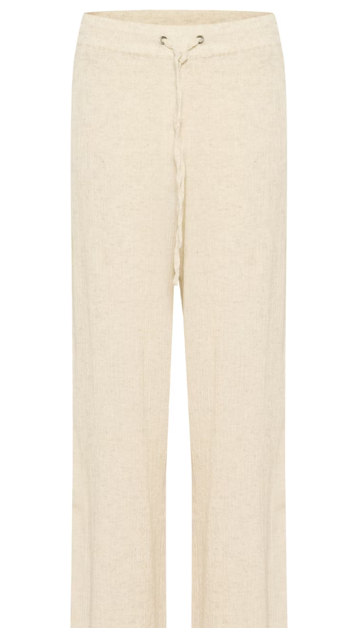 KAFFE AGITTE PANTS FEATHER MELANGE