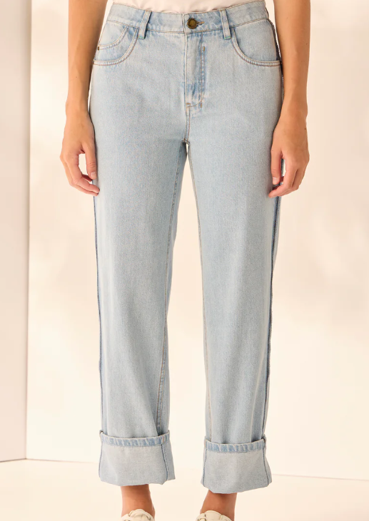 LANIA THE LABEL BLEACHED LEGAL JEAN