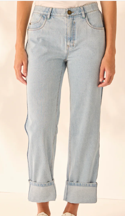 LANIA THE LABEL BLEACHED LEGAL JEAN