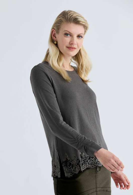 LANIA THE LABEL BELLE TOP IRON