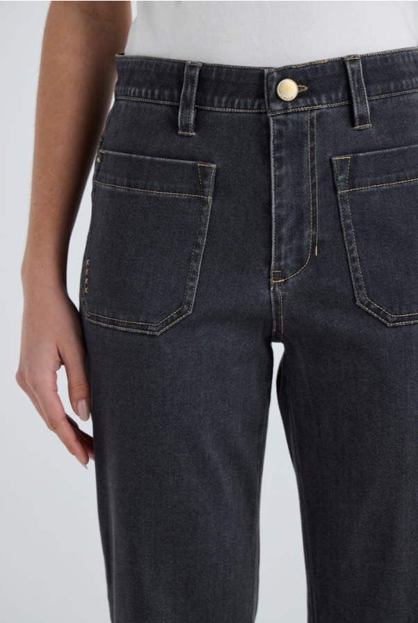 LANIA CHROME CHARCOAL JEAN
