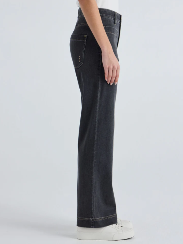LANIA CHROME CHARCOAL JEAN