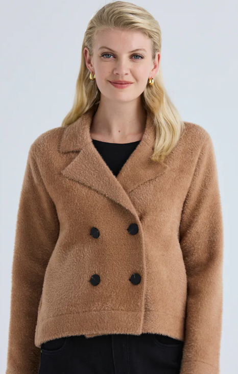 LANIA THE LABEL PHOENIX JACKET TOFFEE