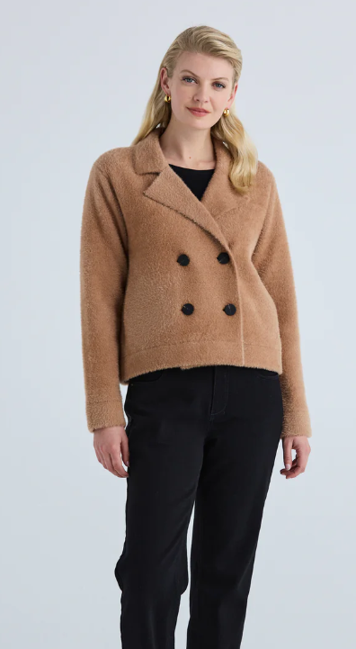 LANIA THE LABEL PHOENIX JACKET TOFFEE