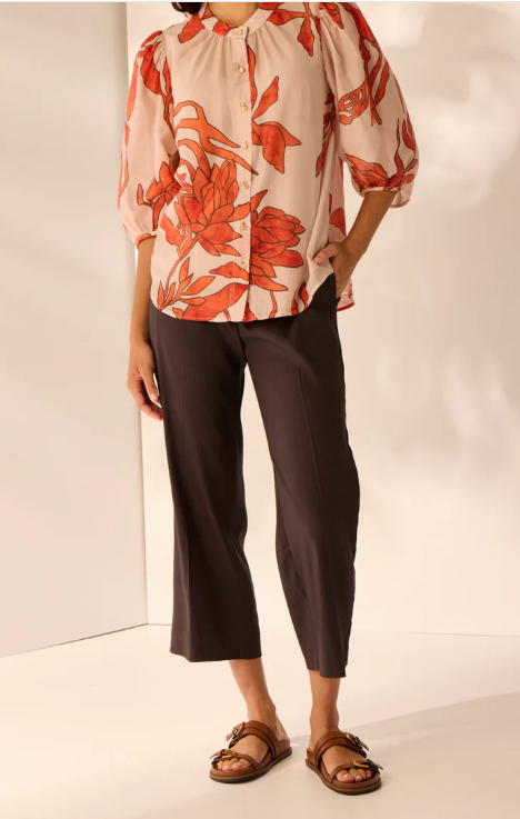 LANIA THE LABEL KEATING PANT LICORICE