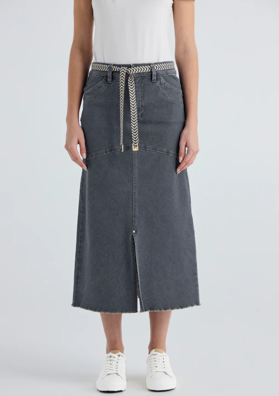 LANIA RHODE SKIRT CHARCOAL