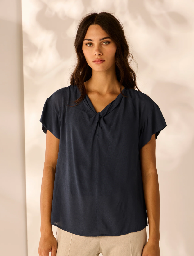 LANIA THE LABEL ADDISON STEEL TOP