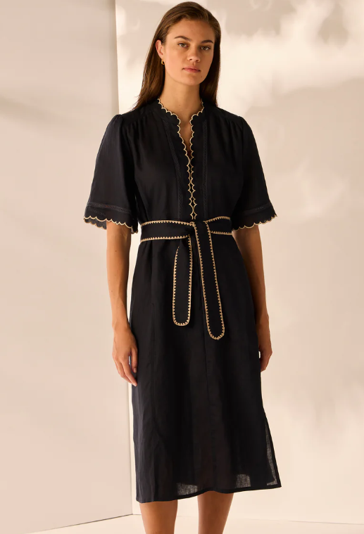 LANIA THE LABEL NATALIE DRESS INK