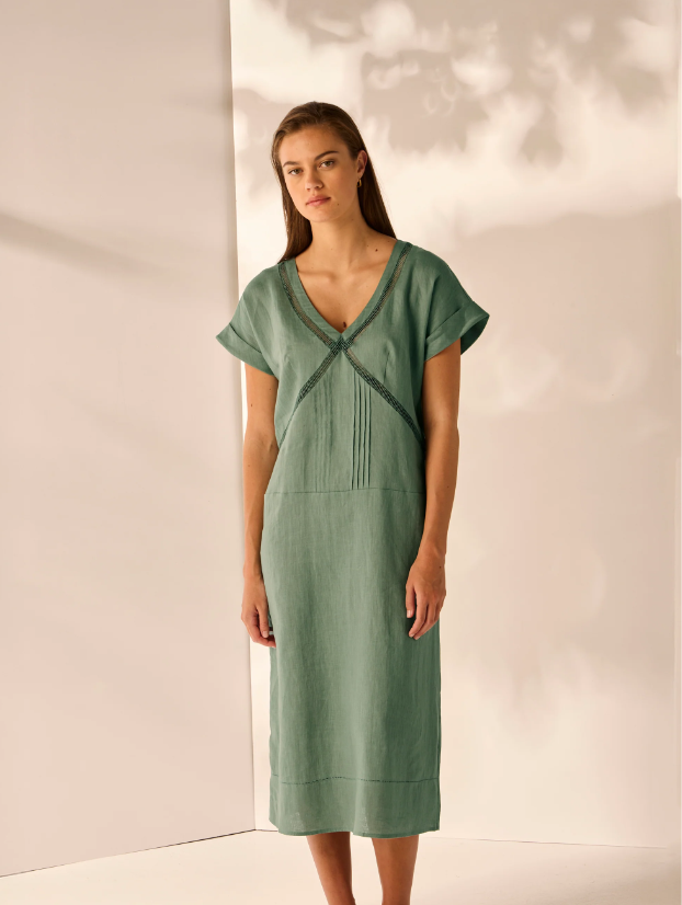 LANIA THE LABEL MARLO DRESS JADE