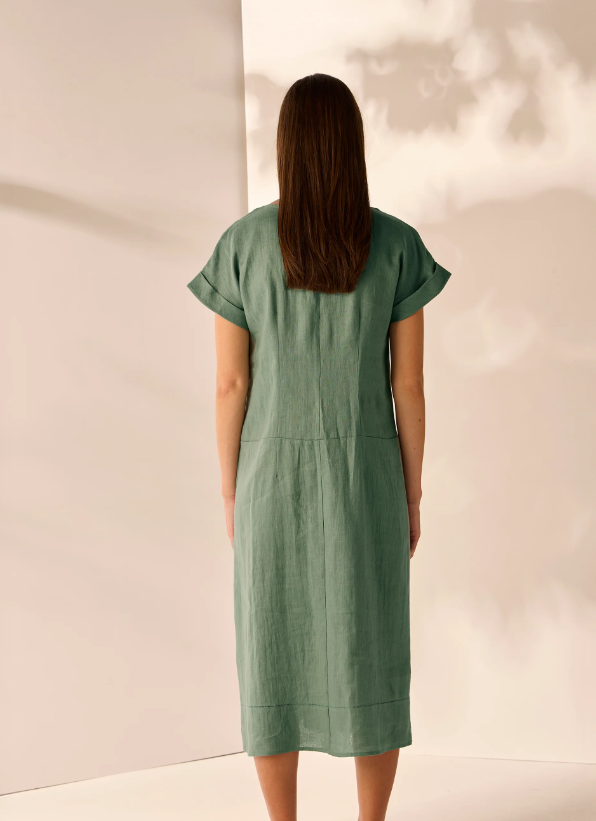 LANIA THE LABEL MARLO DRESS JADE