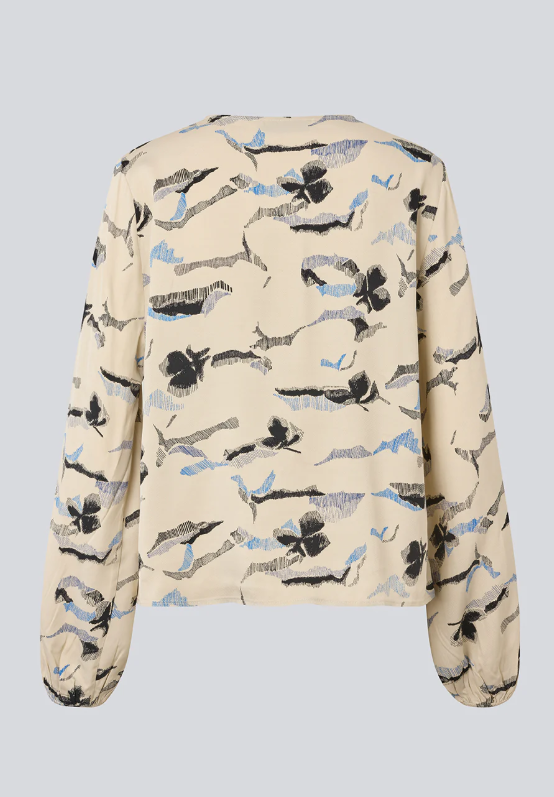 MODSTROM MISTMO PRINT TOP FLOWER HORISON
