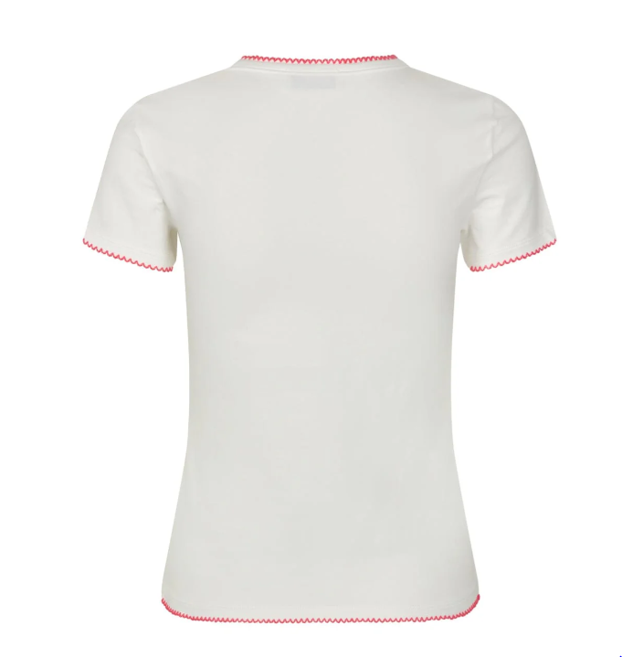 MODSTROM MAISY WHITE T-SHIRT