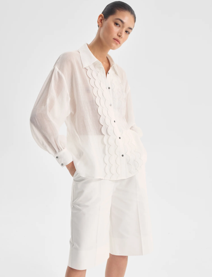 MORRISON CONSTANCE SHIRT WHITE