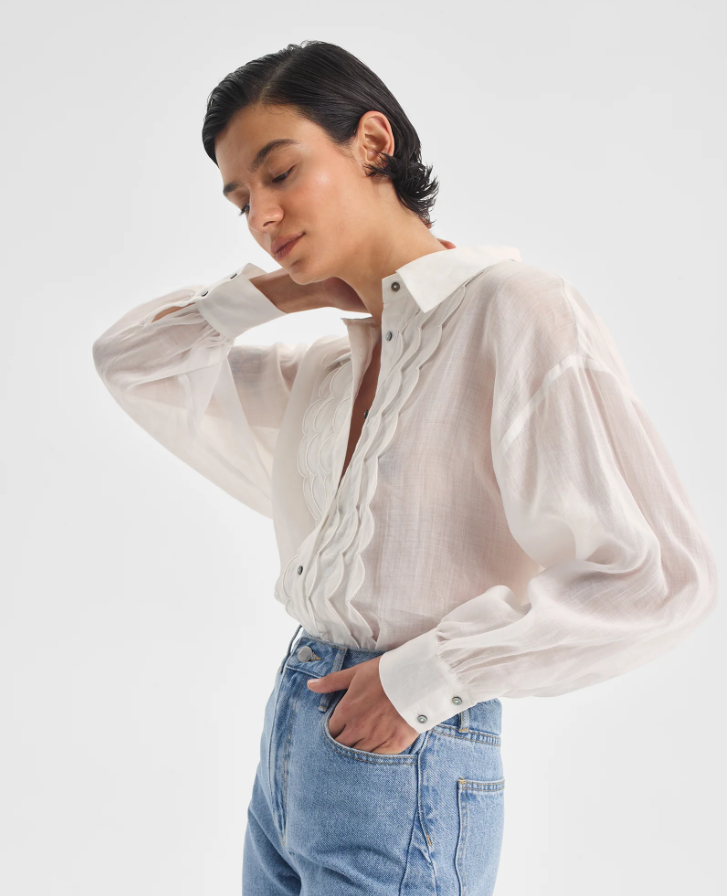 MORRISON CONSTANCE SHIRT WHITE