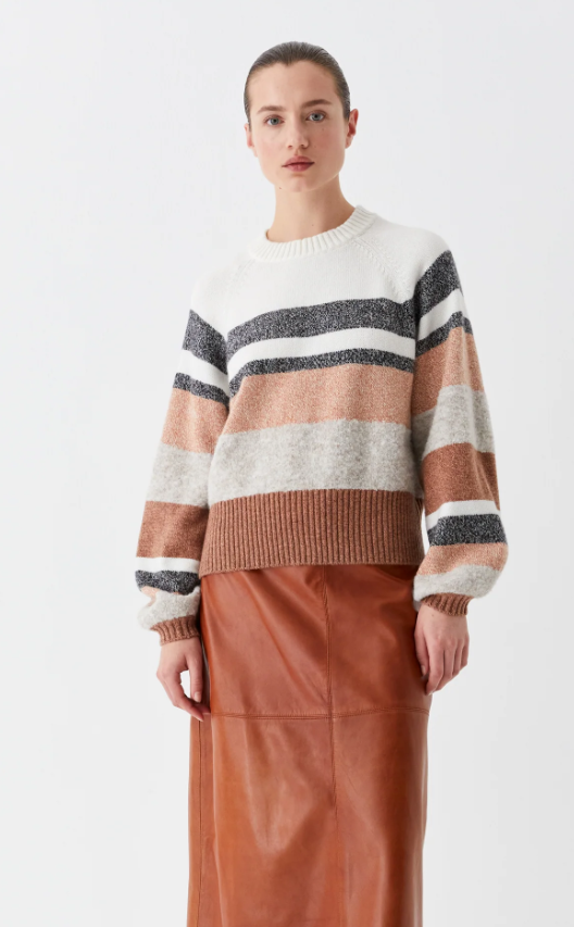 MORRISON MARLOWE KNIT PULLOVER STRIPE