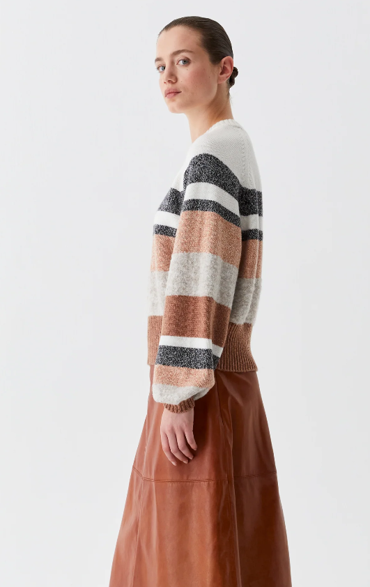 MORRISON MARLOWE KNIT PULLOVER STRIPE