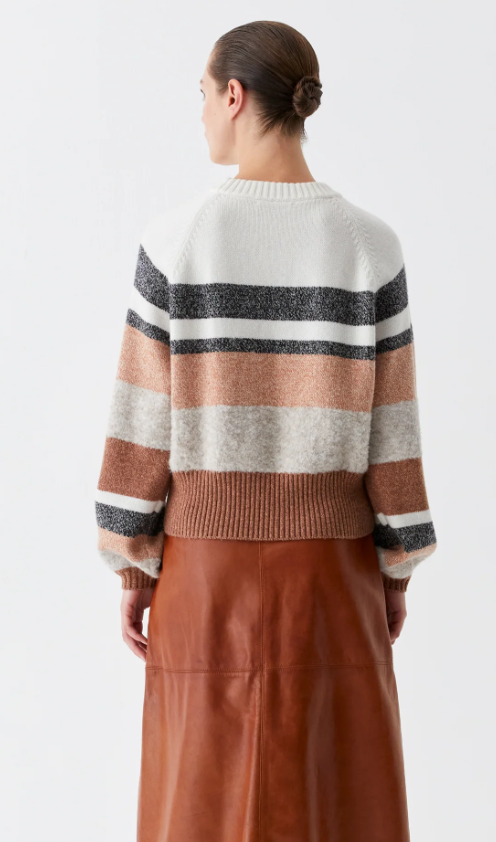 MORRISON MARLOWE KNIT PULLOVER STRIPE
