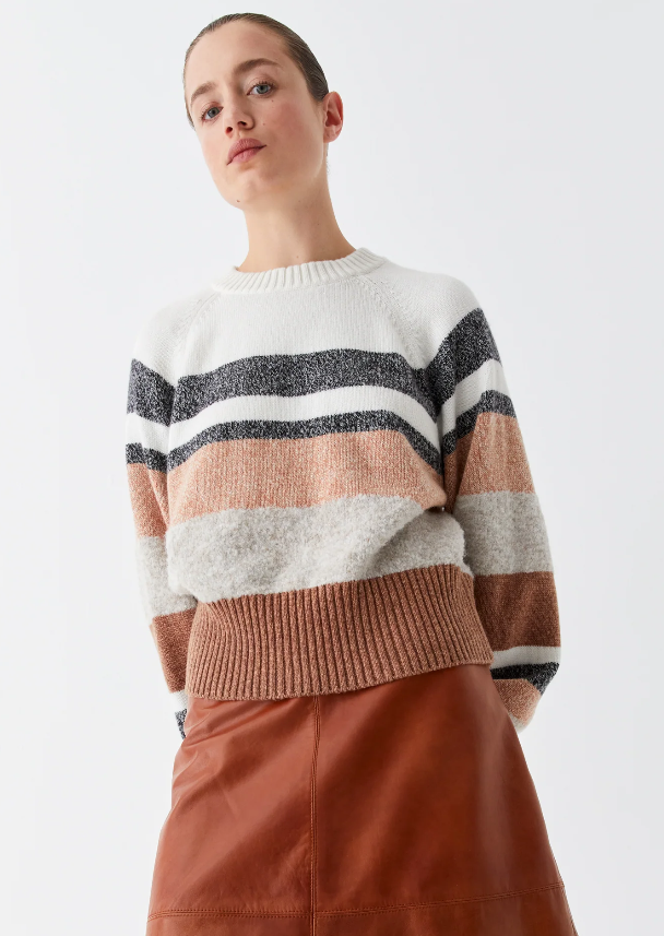 MORRISON MARLOWE KNIT PULLOVER STRIPE