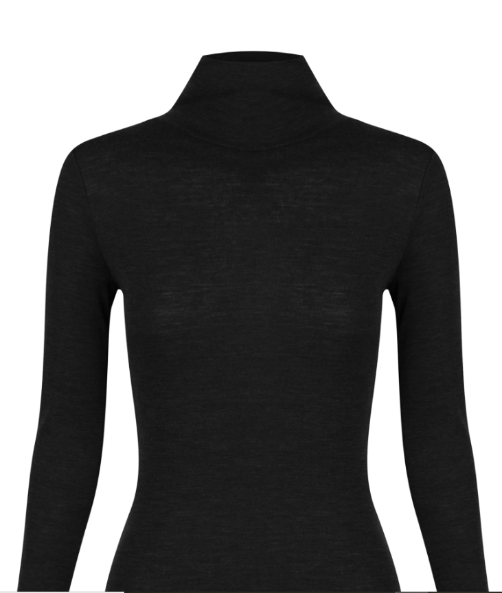 MORRISON MORRI MERINO HIGH NECK BLACK