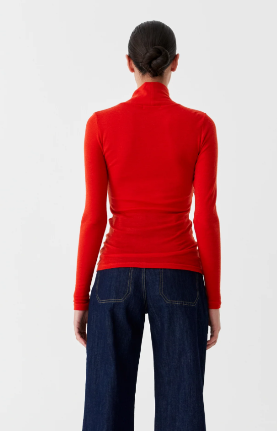 MORRISON MORRRI  MERINO HIGH NECK FLAME