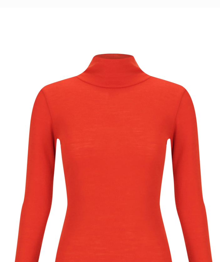 MORRISON MORRRI  MERINO HIGH NECK FLAME