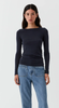 MORRISON MORRI MERINO ROUND NECK NAVY