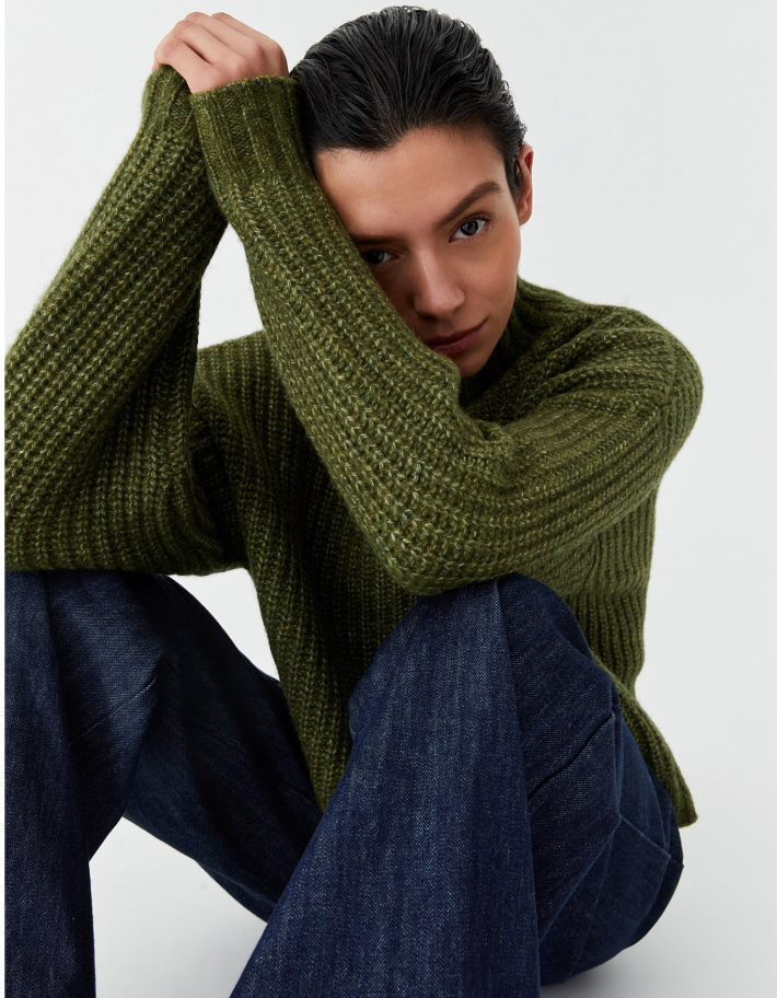 MORRISON LOLA KNIT PULLOVER FOREST