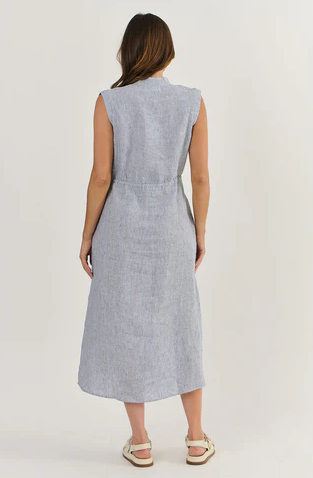 NATURALS BY O & J LINEN DRESS DECKCHAIR
