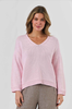 NATURALS BY O&J PINK KNITWEAR JUMPER