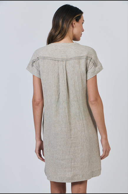 NATURALS LINEN DRESS BLISTER