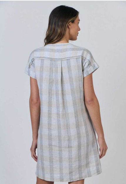 NATURALS LINEN DRESS MESH