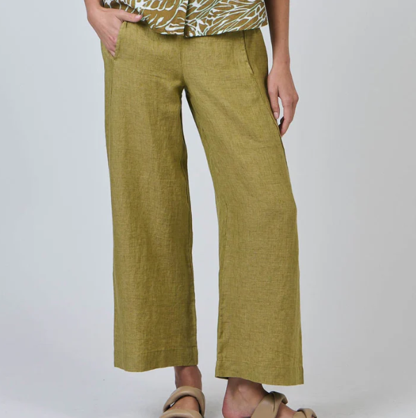 NATURALS BY O&J LINEN PANTS BAMBOO
