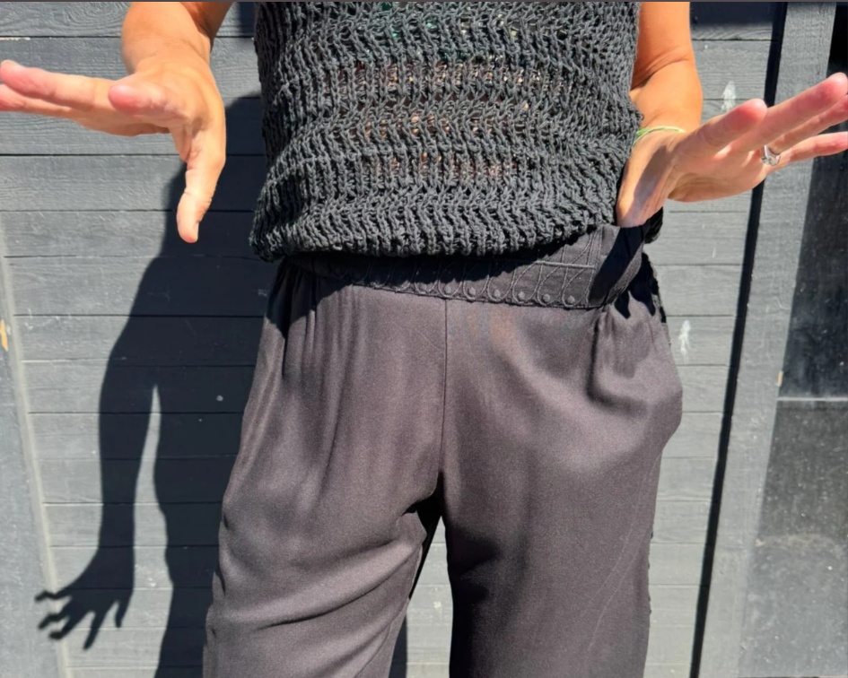 NU DENMARK ELINA YAINA TROUSERS BLACK