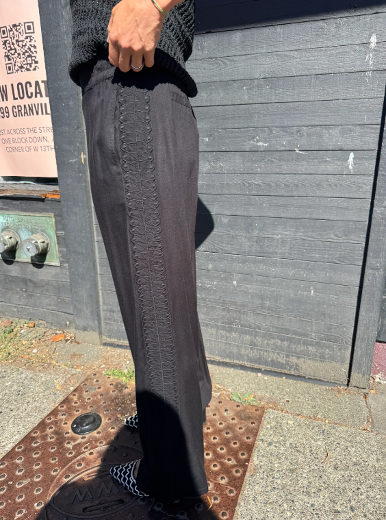 NU DENMARK ELINA YAINA TROUSERS BLACK