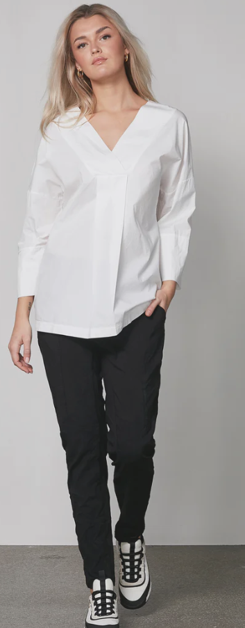 NU DENMARK YELDA BLOUSE CREME