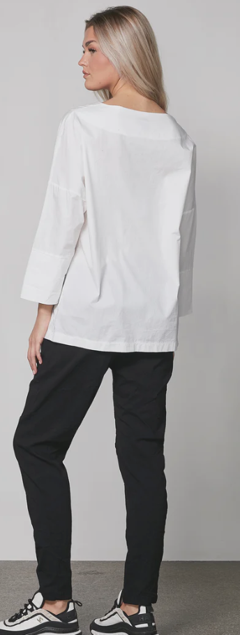 NU DENMARK YELDA BLOUSE CREME