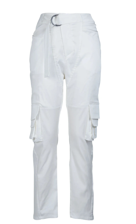NU DENMARK YTTA  CREAM TROUSERS