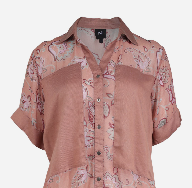 NU DENMARK YDUN PEACH PUFF MIX SHIRT