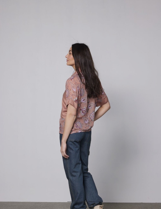 NU DENMARK YDUN PEACH PUFF MIX SHIRT