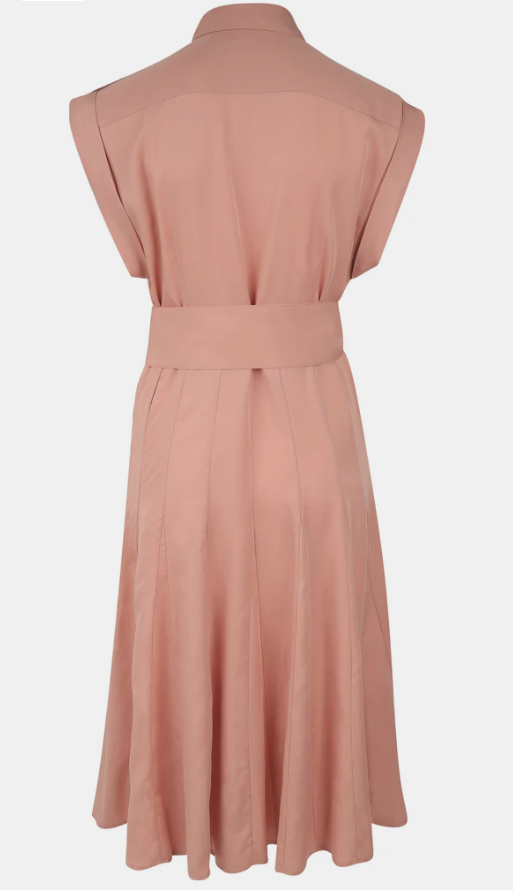 NU DENMARK YMKE PEACH LYOCELL DRESS