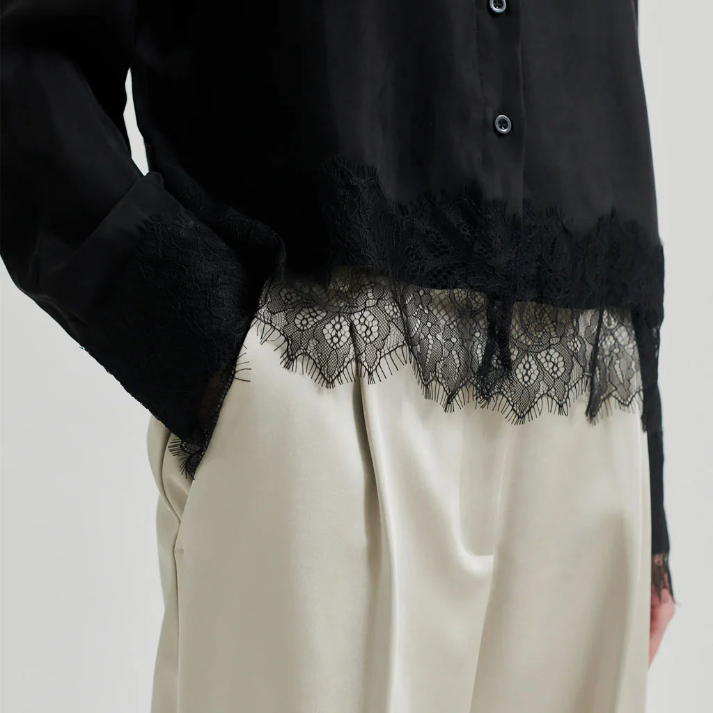 SECOND FEMALE ESMAE LACE SHIRT