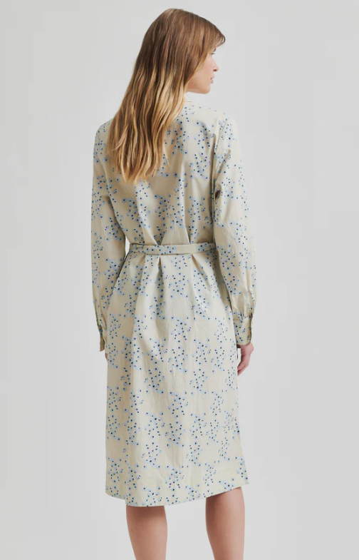 SECOND FEMALE CLAUD MIDI PRINTED DRESS
