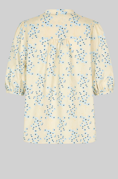 SECOND FEMALE CLAUD PRINTED SHIRT POWDER BLUE