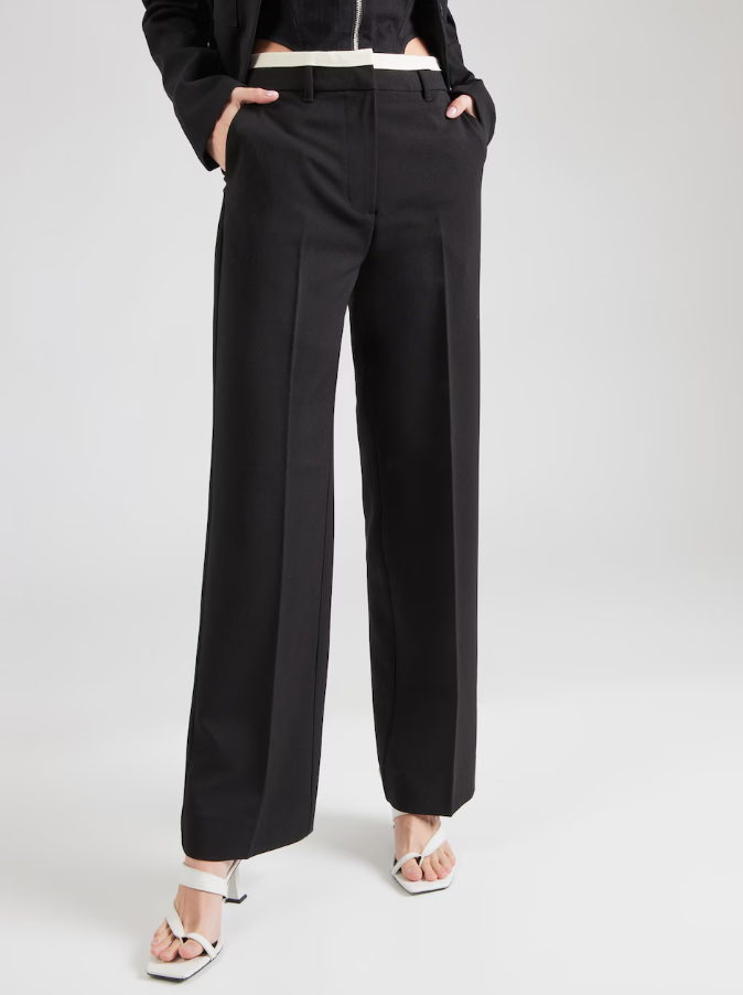 SECOND FEMALE HERBIE STRAIGHT LEG BLACK PANT