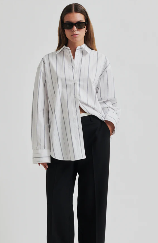 SECOND FEMALE HERBIE STRAIGHT LEG BLACK PANT