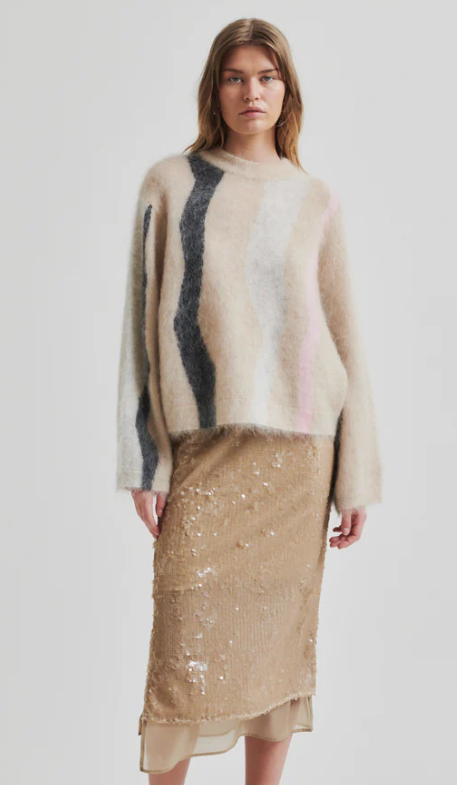 SECOND FEMALE MARBEL KNIT