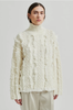 SECOND FEMALE  AUTHENTIC EGGNOG CABLE KNIT