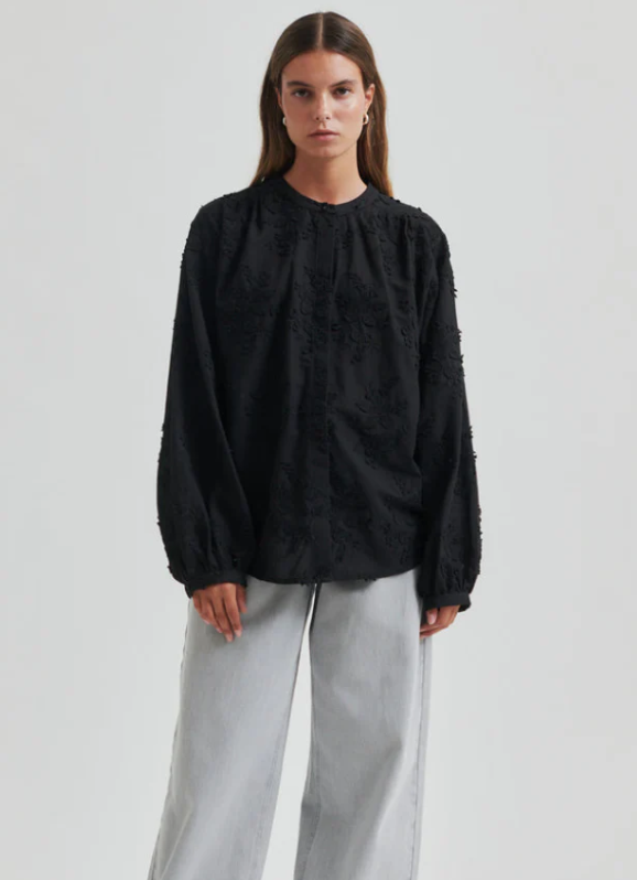 SECOND FEMALE CAVAN SHIRT BLACK